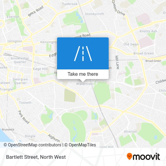 Bartlett Street map