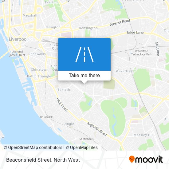 Beaconsfield Street map