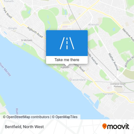 Bentfield map