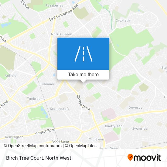 Birch Tree Court map
