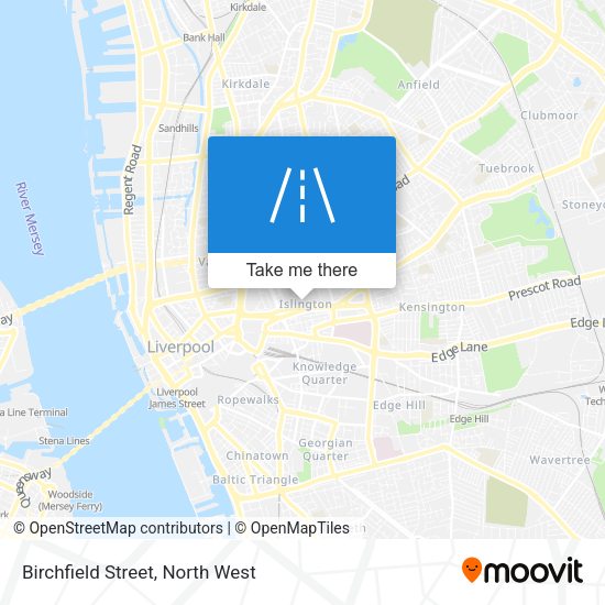 Birchfield Street map