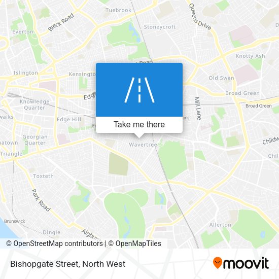 Bishopgate Street map