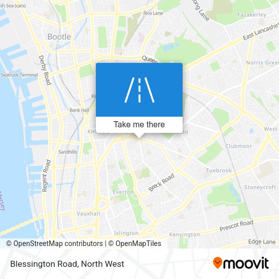 Blessington Road map