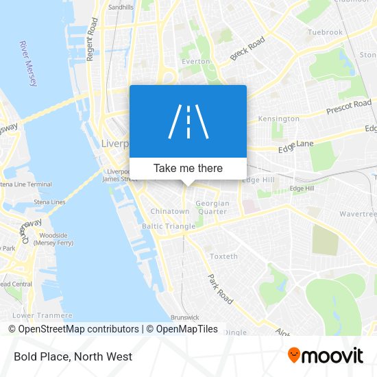 Bold Place map