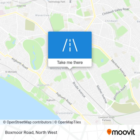 Boxmoor Road map