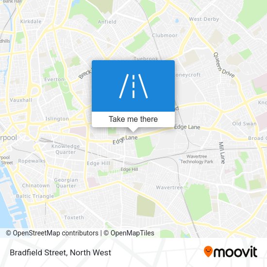 Bradfield Street map