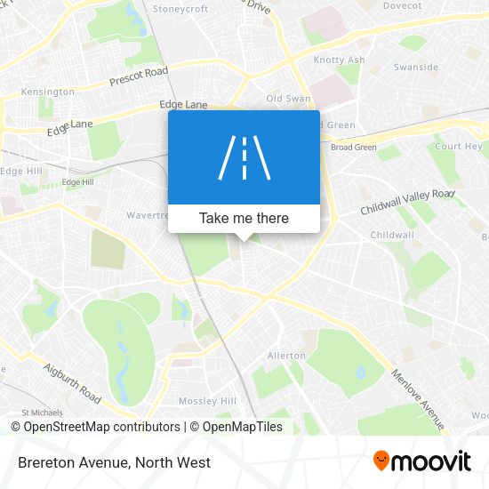 Brereton Avenue map