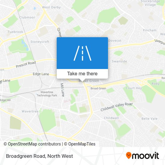 Broadgreen Road map