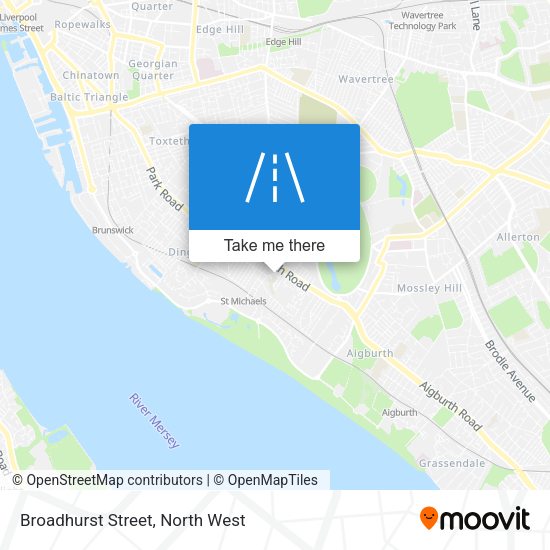Broadhurst Street map