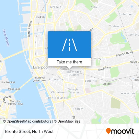 Bronte Street map