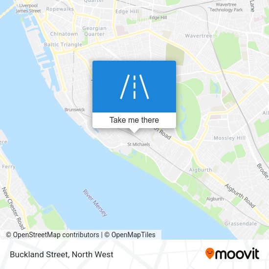 Buckland Street map