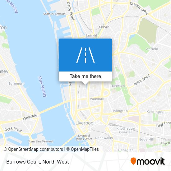 Burrows Court map