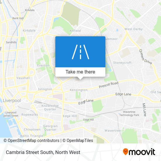 Cambria Street South map