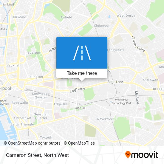Cameron Street map
