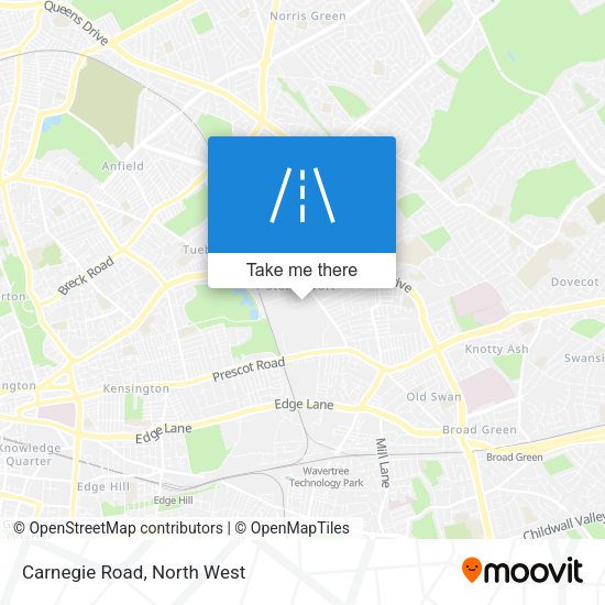 Carnegie Road map