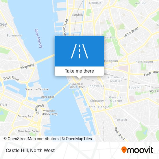 Castle Hill map