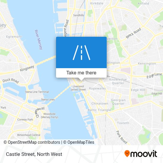 Castle Street map