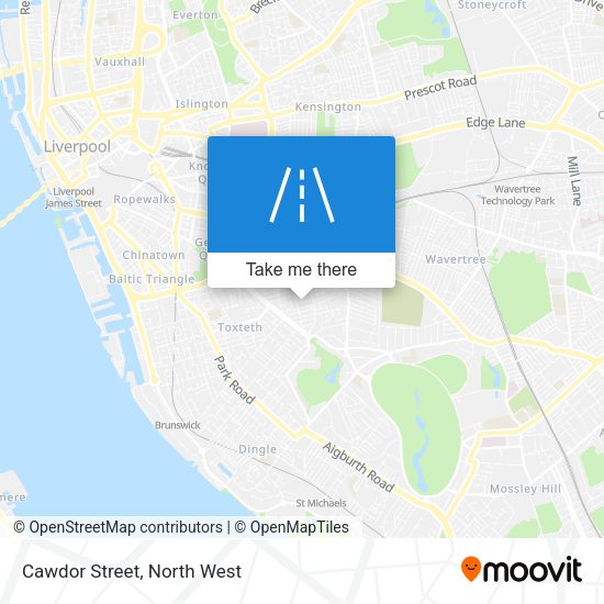 Cawdor Street map