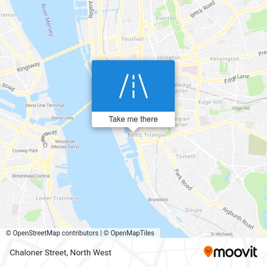Chaloner Street map