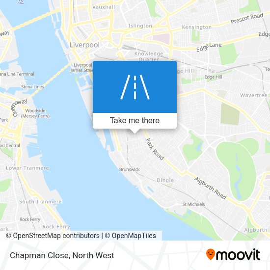 Chapman Close map