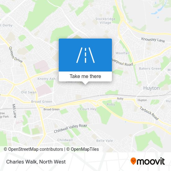 Charles Walk map