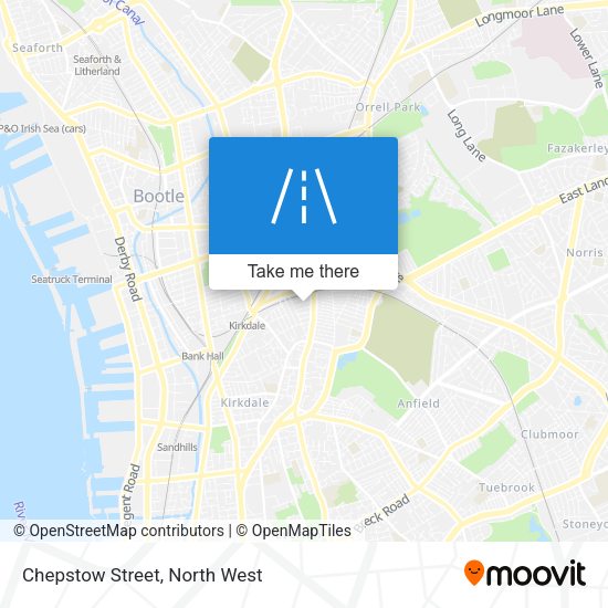 Chepstow Street map