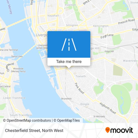 Chesterfield Street map
