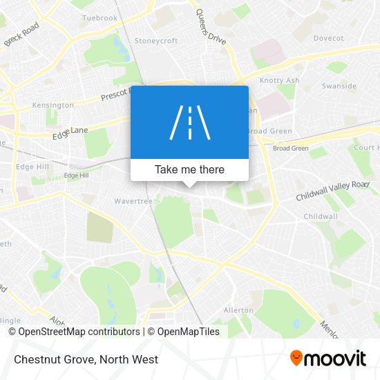 Chestnut Grove map