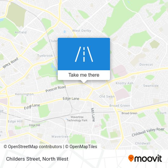 Childers Street map