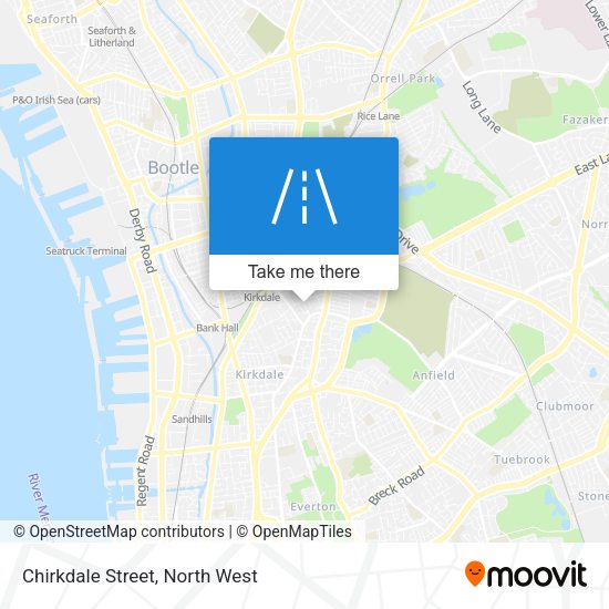 Chirkdale Street map