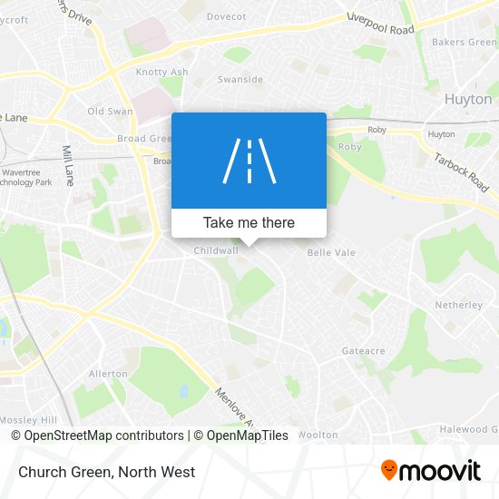 Church Green map