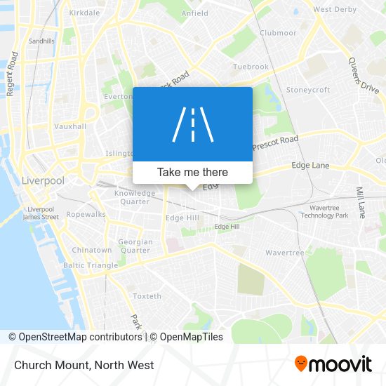 Church Mount map
