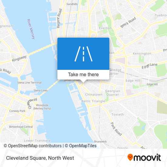 Cleveland Square map