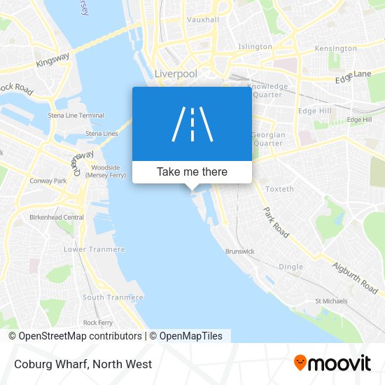 Coburg Wharf map