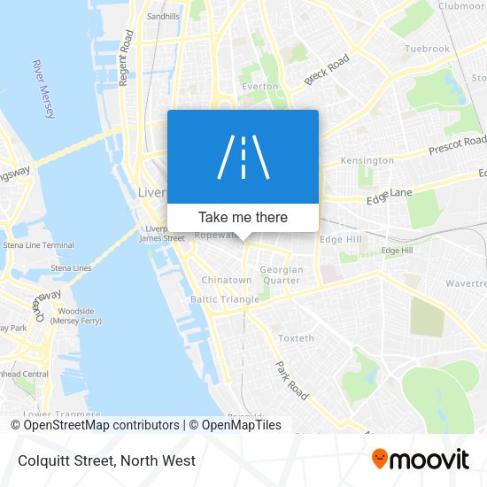 Colquitt Street map