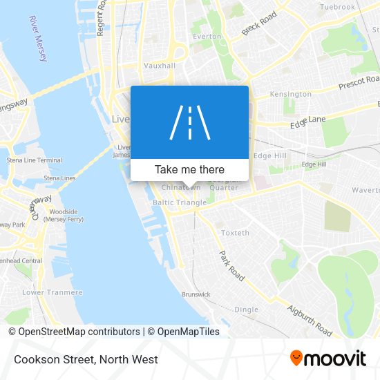Cookson Street map