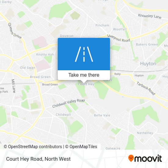 Court Hey Road map