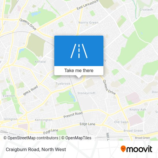 Craigburn Road map