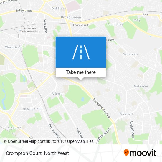 Crompton Court map