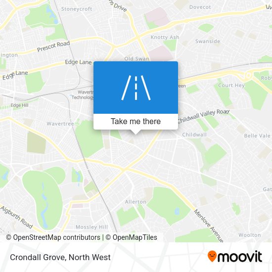 Crondall Grove map