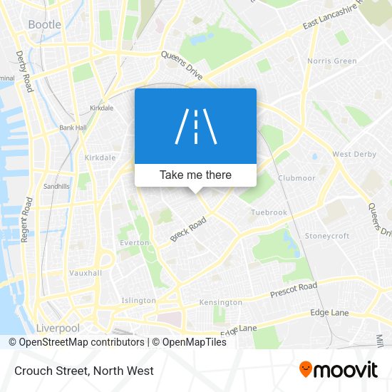 Crouch Street map