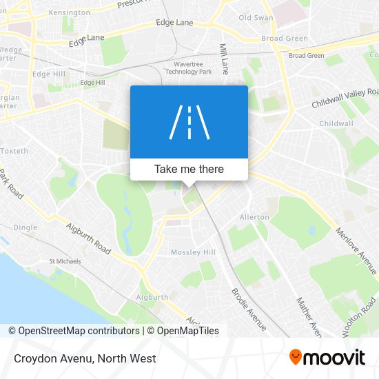 Croydon Avenu map