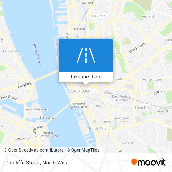 Cunliffe Street map