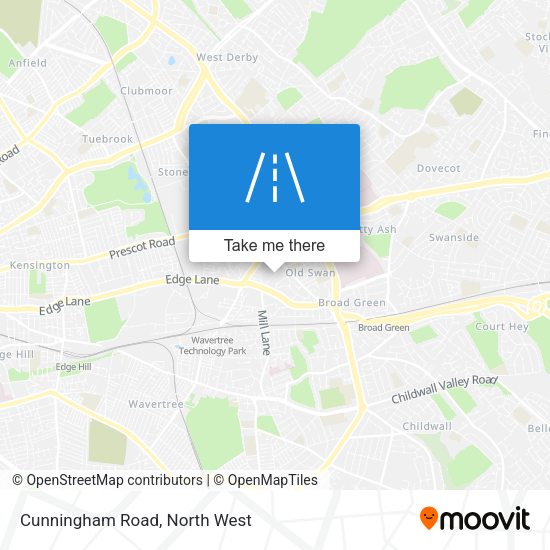 Cunningham Road map