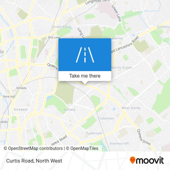 Curtis Road map