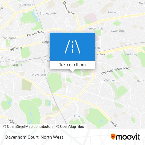 Davenham Court map