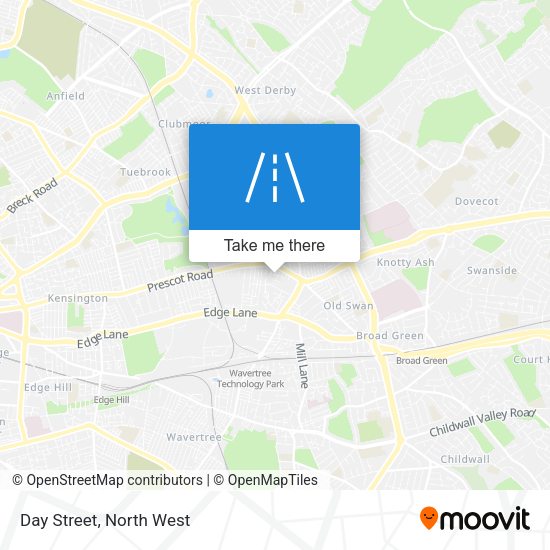Day Street map