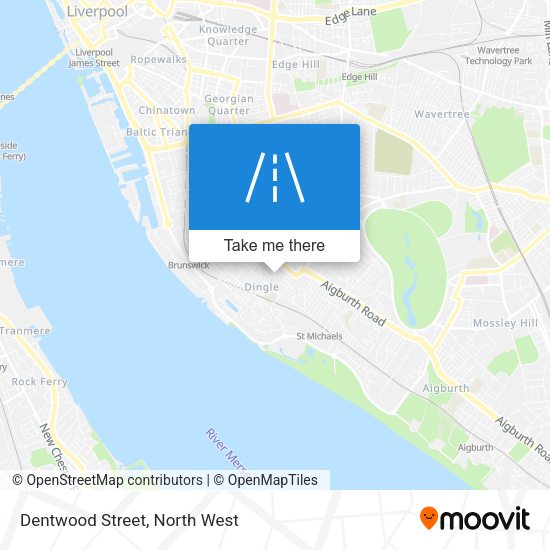 Dentwood Street map