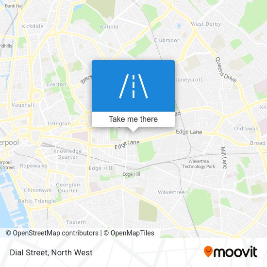 Dial Street map