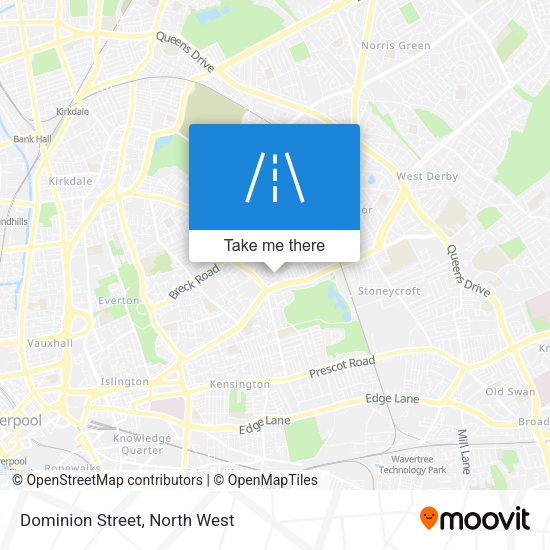 Dominion Street map